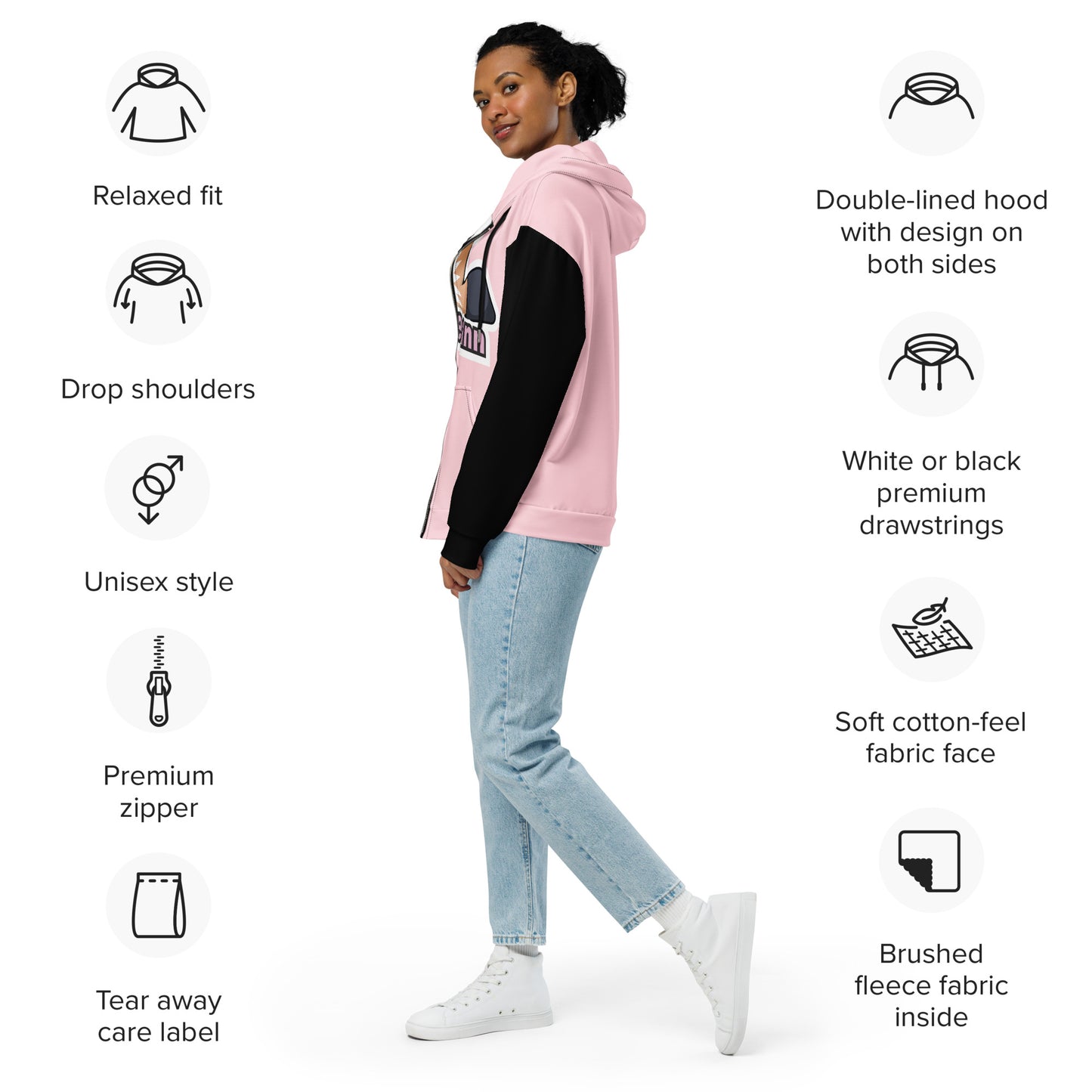 
                  
                    Unisex zip hoodie
                  
                