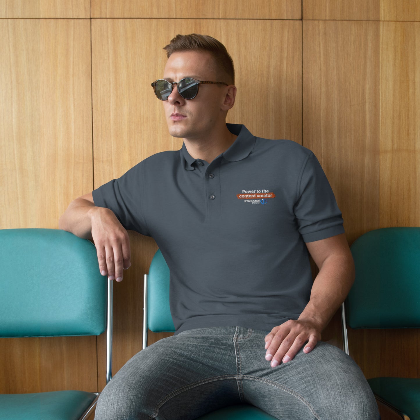 
                  
                    Men's Premium Polo
                  
                