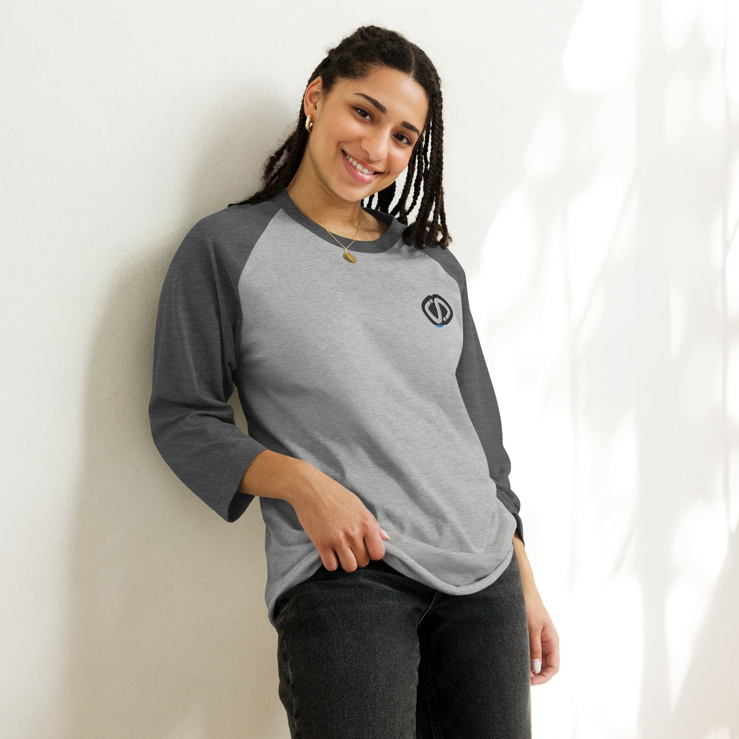 
                  
                    3/4 sleeve raglan shirt
                  
                