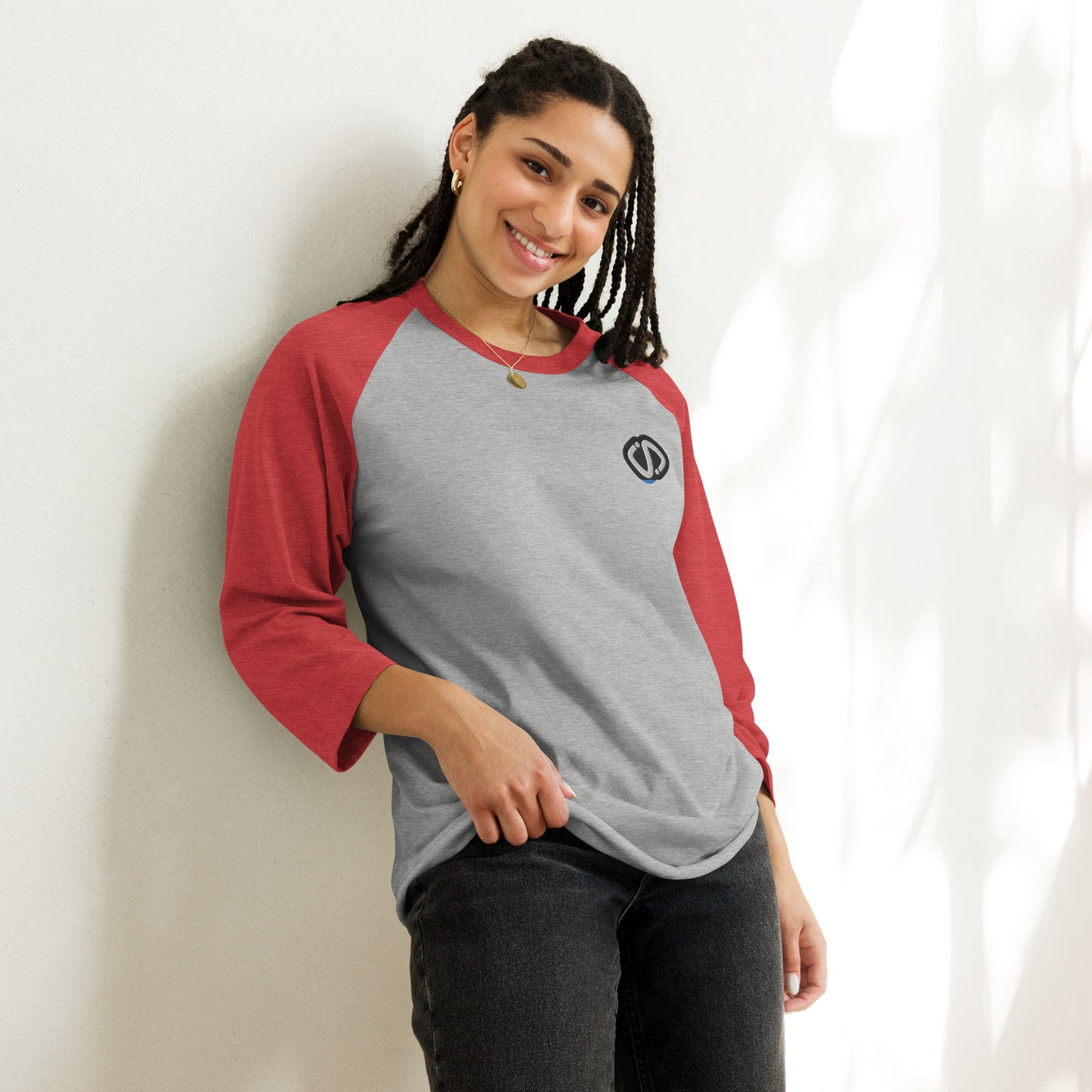 
                  
                    3/4 sleeve raglan shirt
                  
                
