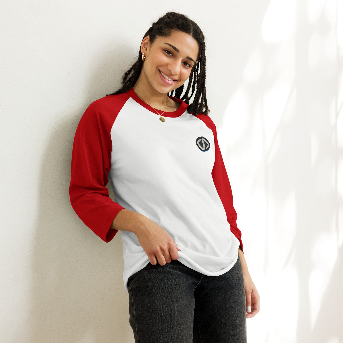 
                  
                    3/4 sleeve raglan shirt
                  
                