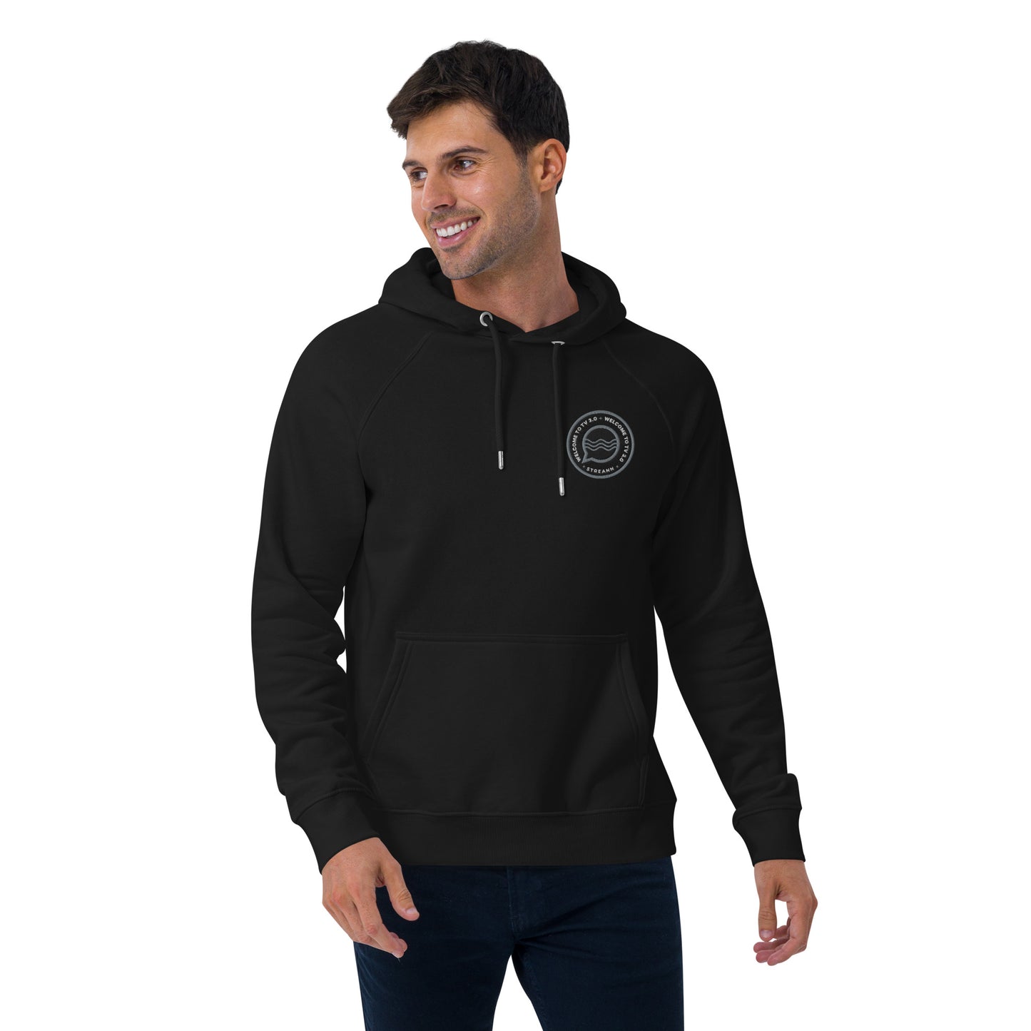 
                  
                    Unisex eco raglan hoodie
                  
                