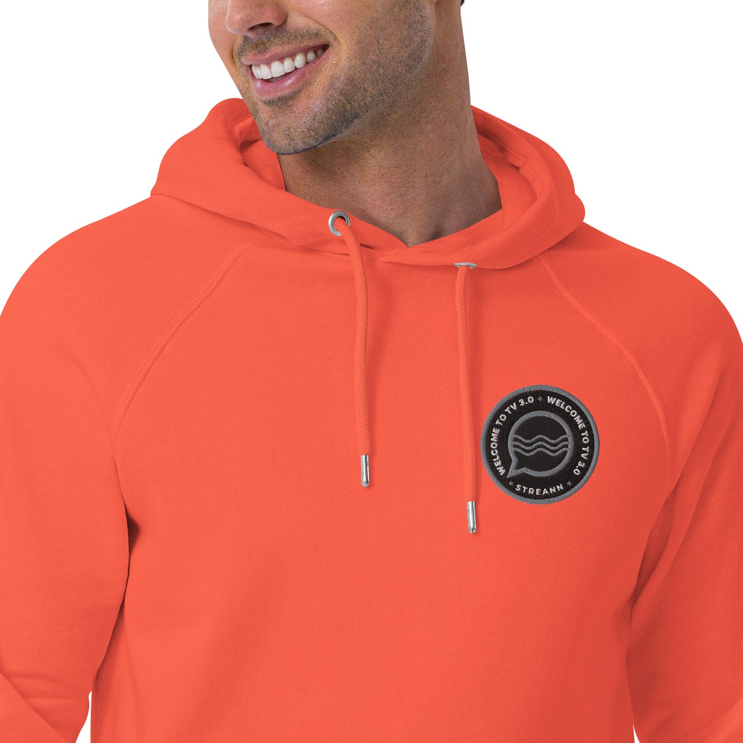 
                  
                    Unisex eco raglan hoodie
                  
                