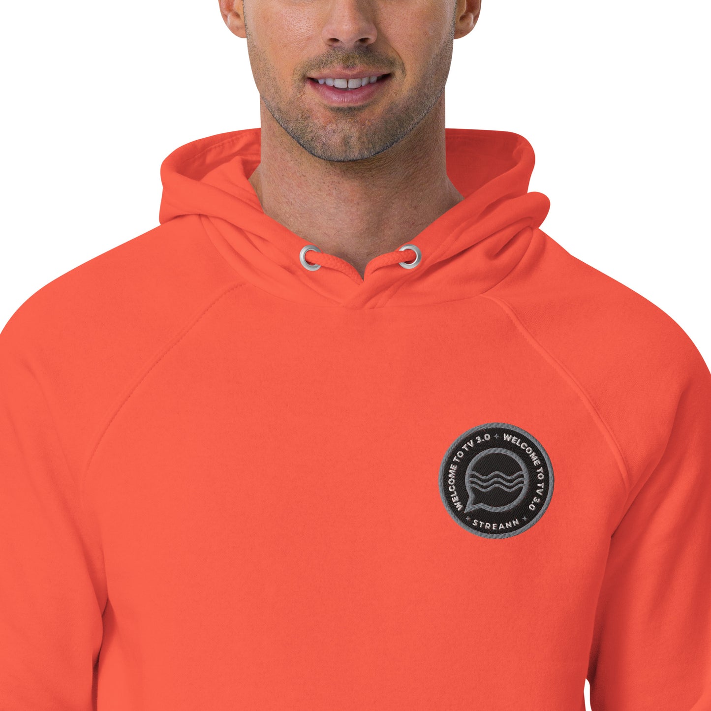 
                  
                    Unisex eco raglan hoodie
                  
                