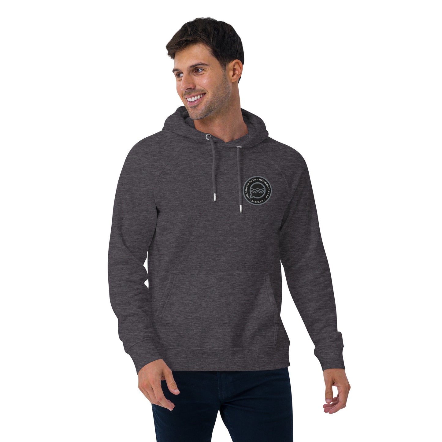 
                  
                    Unisex eco raglan hoodie
                  
                